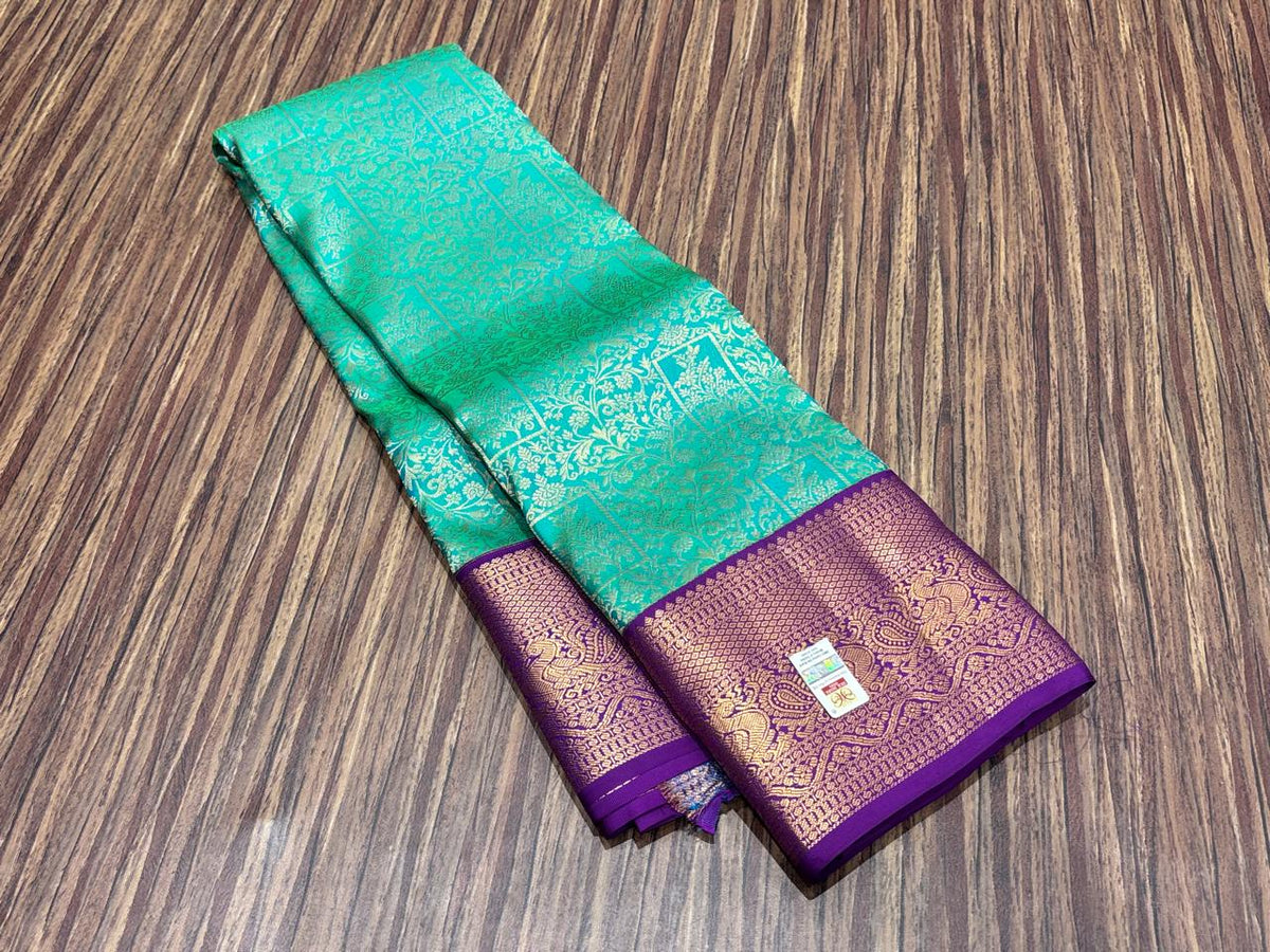 Pure Kanchipuram Broced Silk