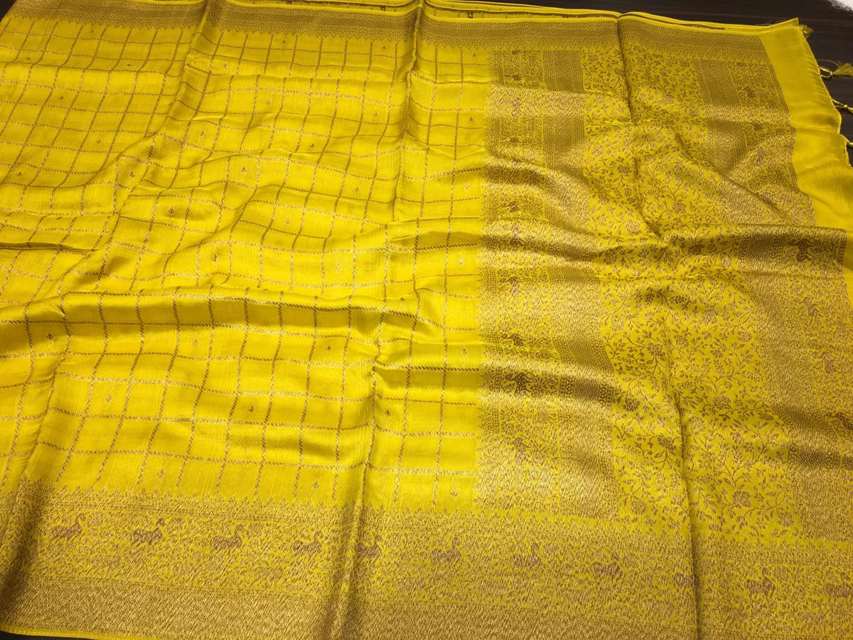 Tussar Silk Saree