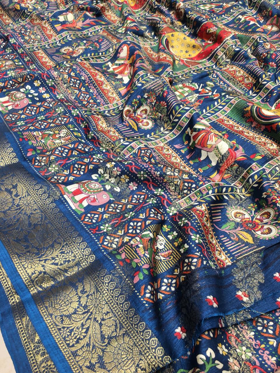Kalamkari Saree
