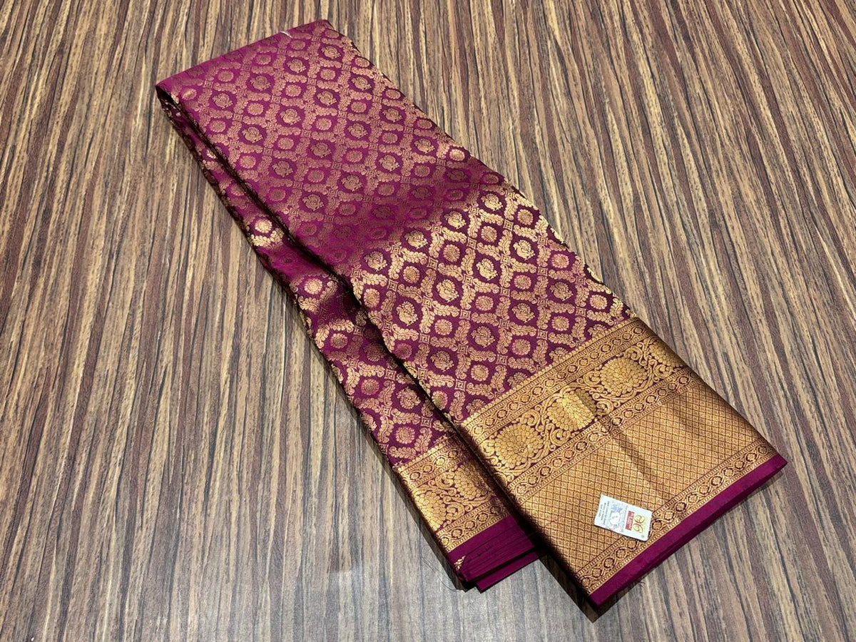 Pure Kanchipuram Broced Silk