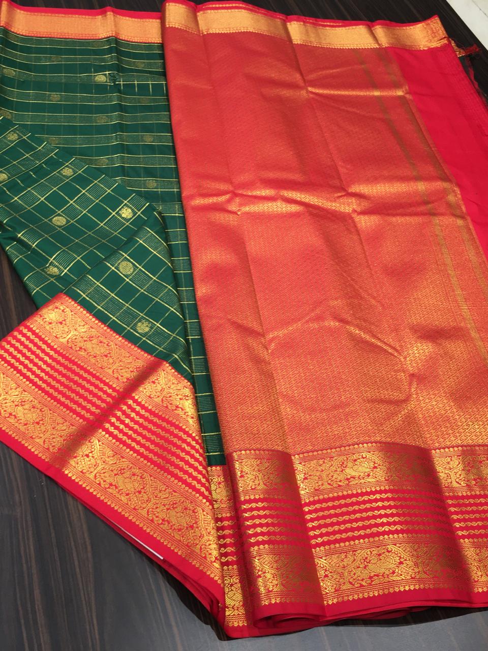 Semi Kanchipuram Silk