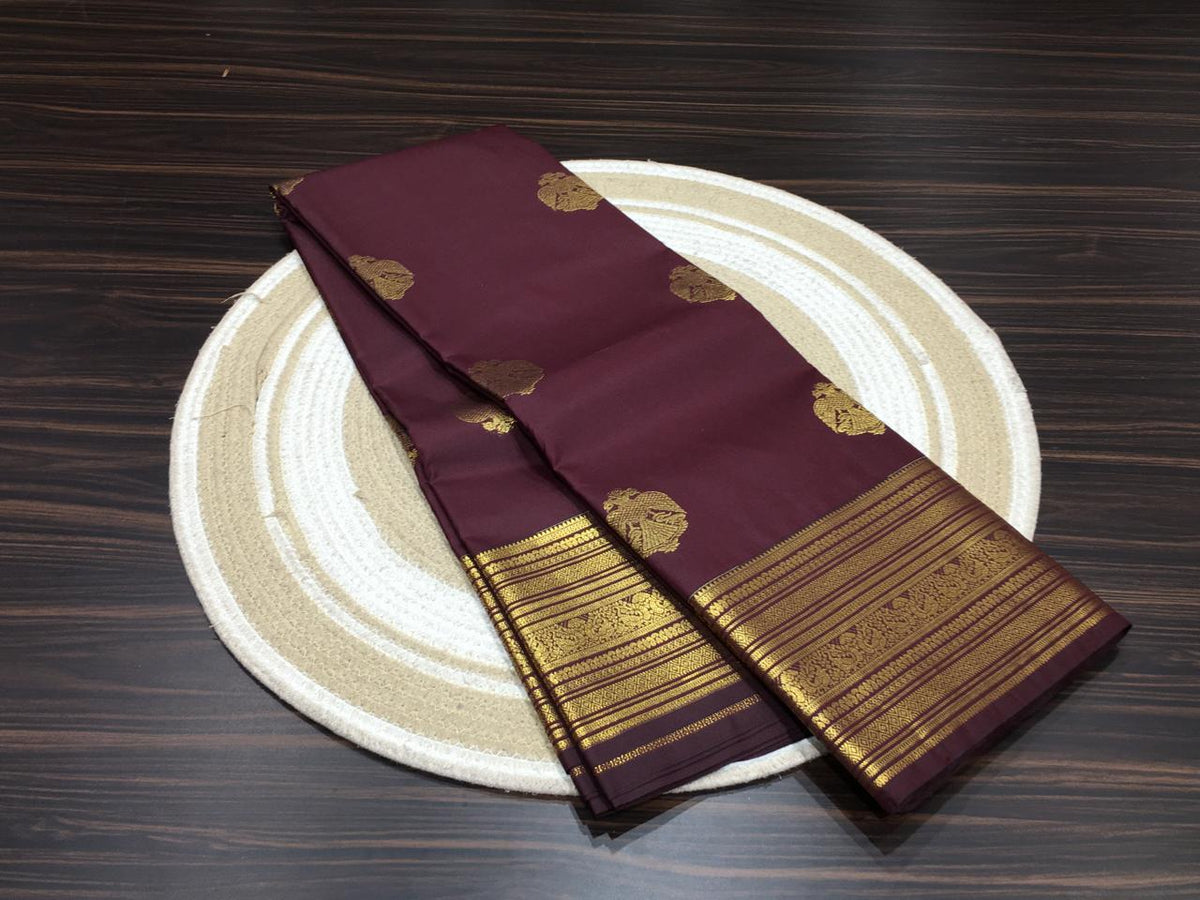 Semi Kanchipuram Silk