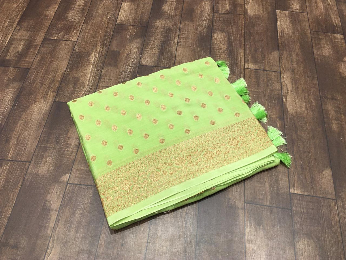 Crape Banarasi Saree