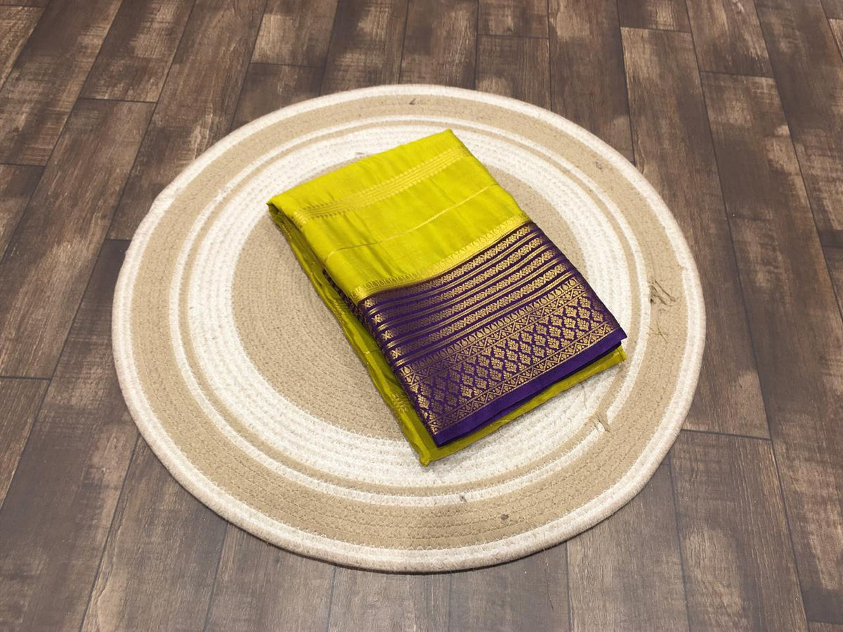 Semi Mysore Crape Silk