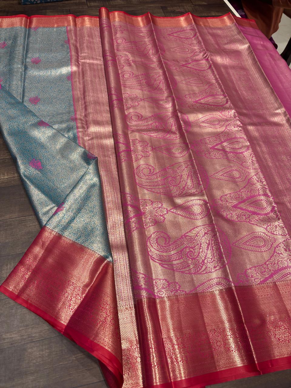 Semi Kanchipuram Tissue