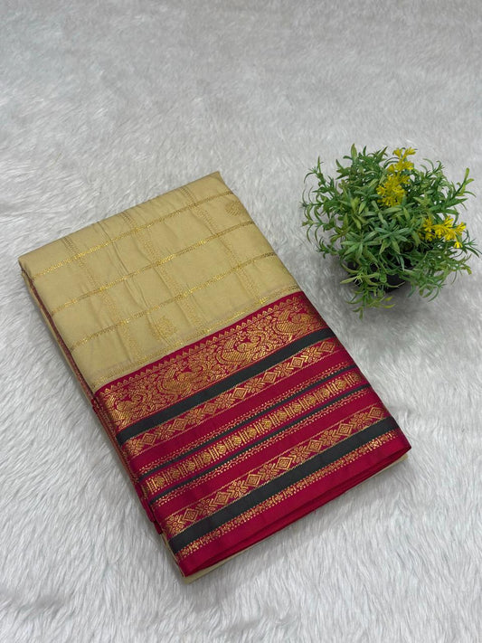 Semi Kanchipuram Silk