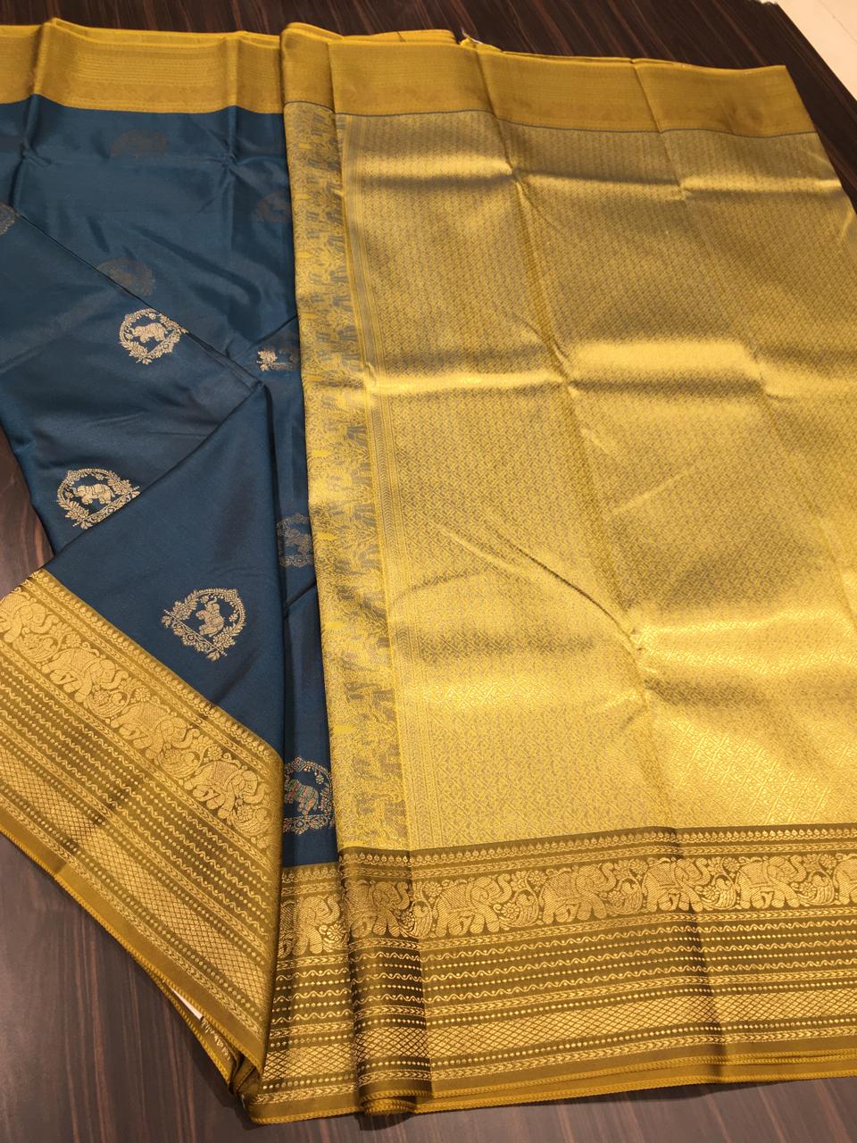 Semi Kanchipuram Silk