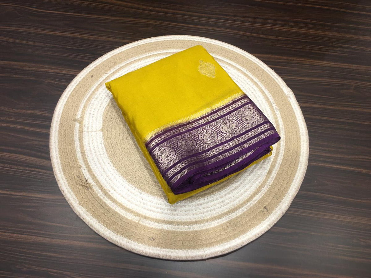 Moonga Crape Saree