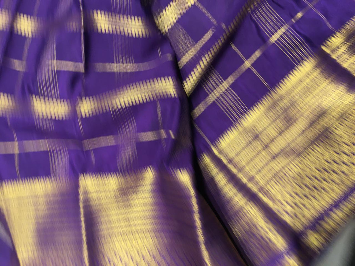 Semi Mysore Crape Silk