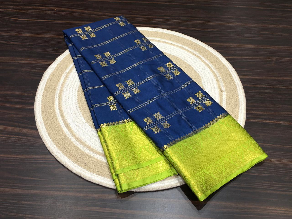 Semi Mysore Crape Silk
