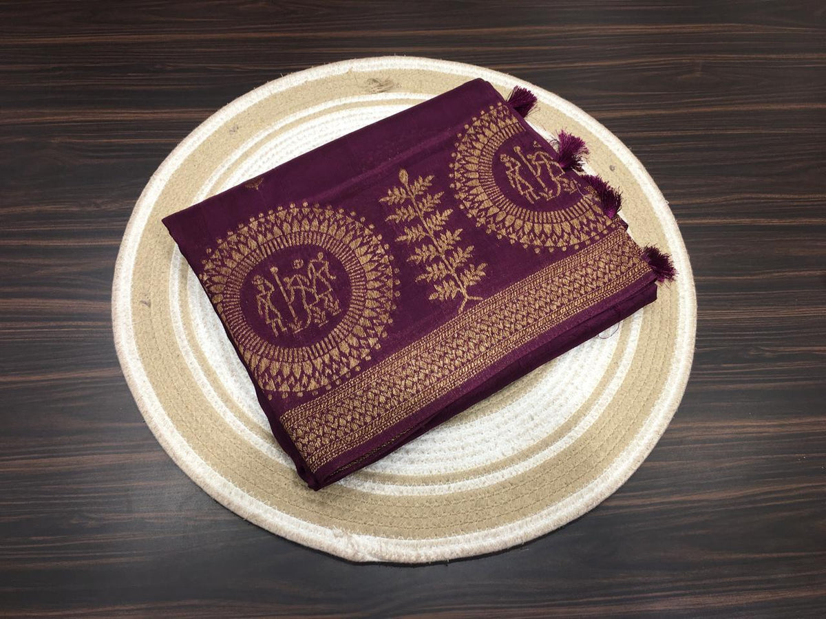 Soft Tussar Saree