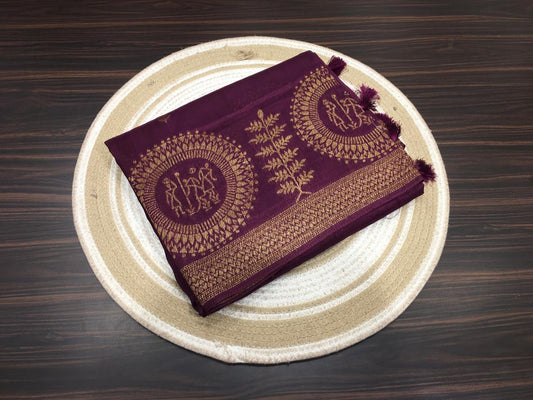 Soft Tussar Saree