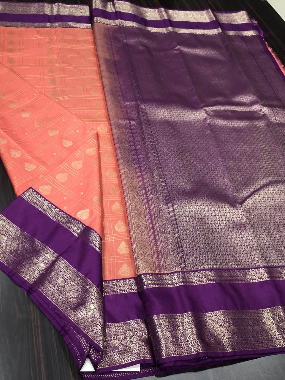 Semi Kanchipuram Silk