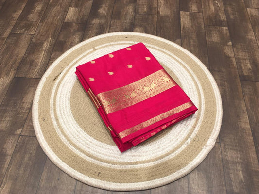 Semi Mysore Crape Silk