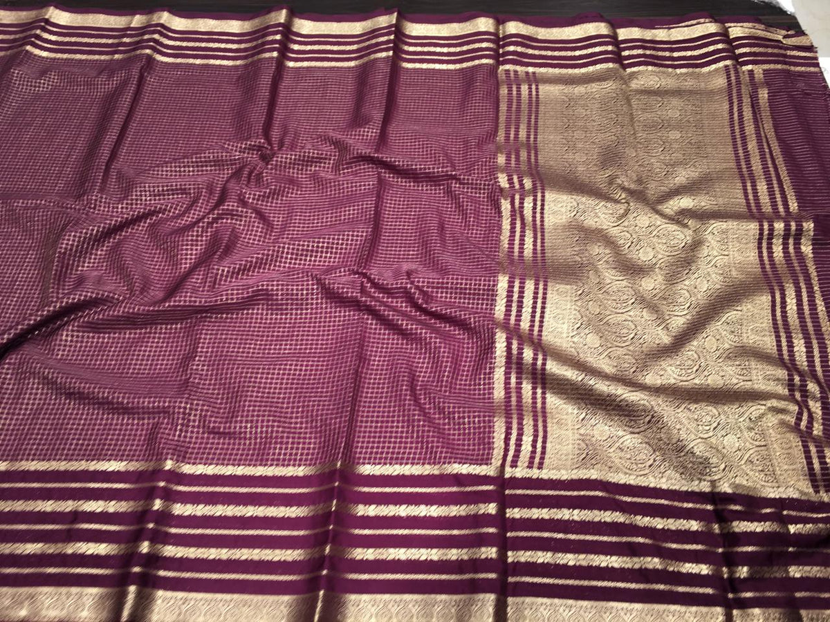 Semi Mysore Crape