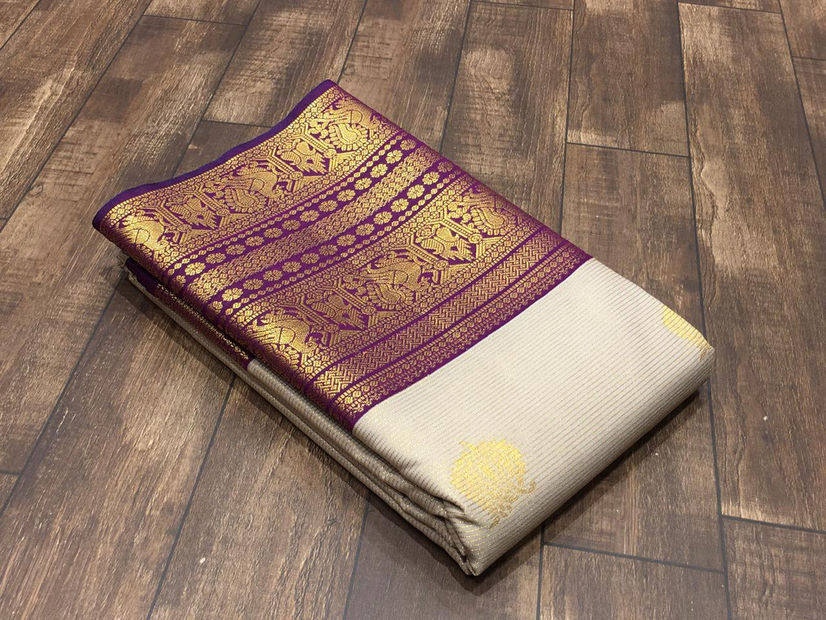 Semi Kanchipuram Silk
