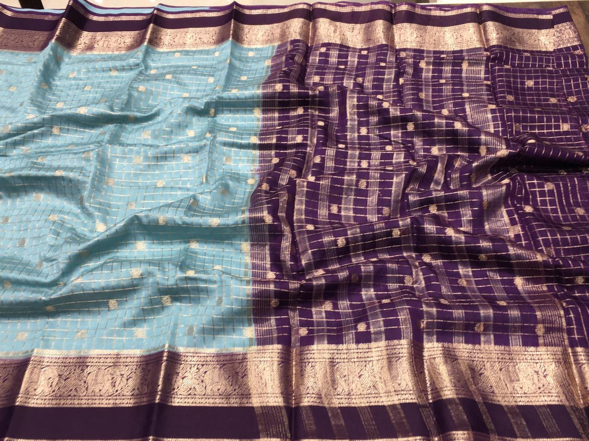 Semi Crape Saree