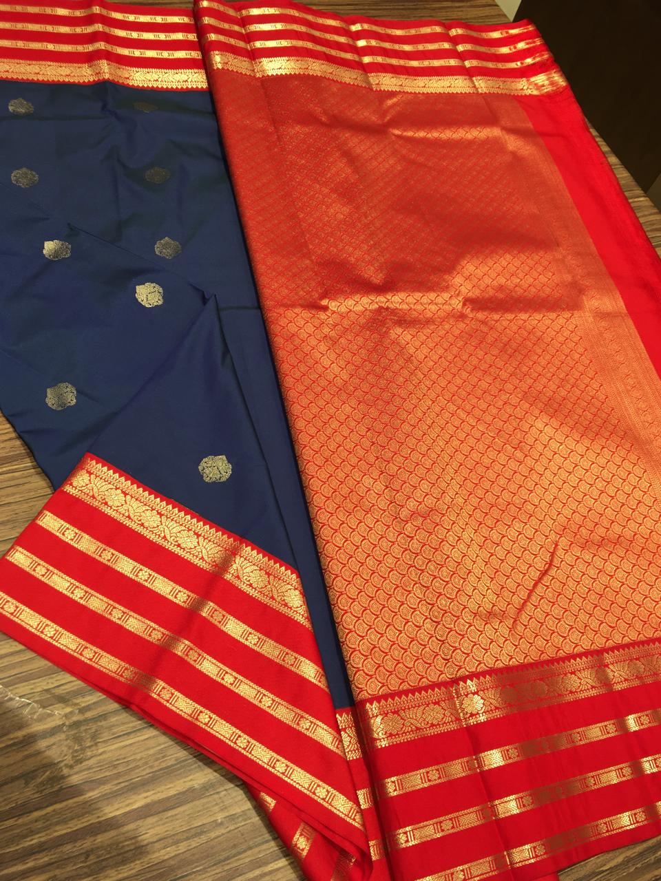 Semi Kanchipuram Silk