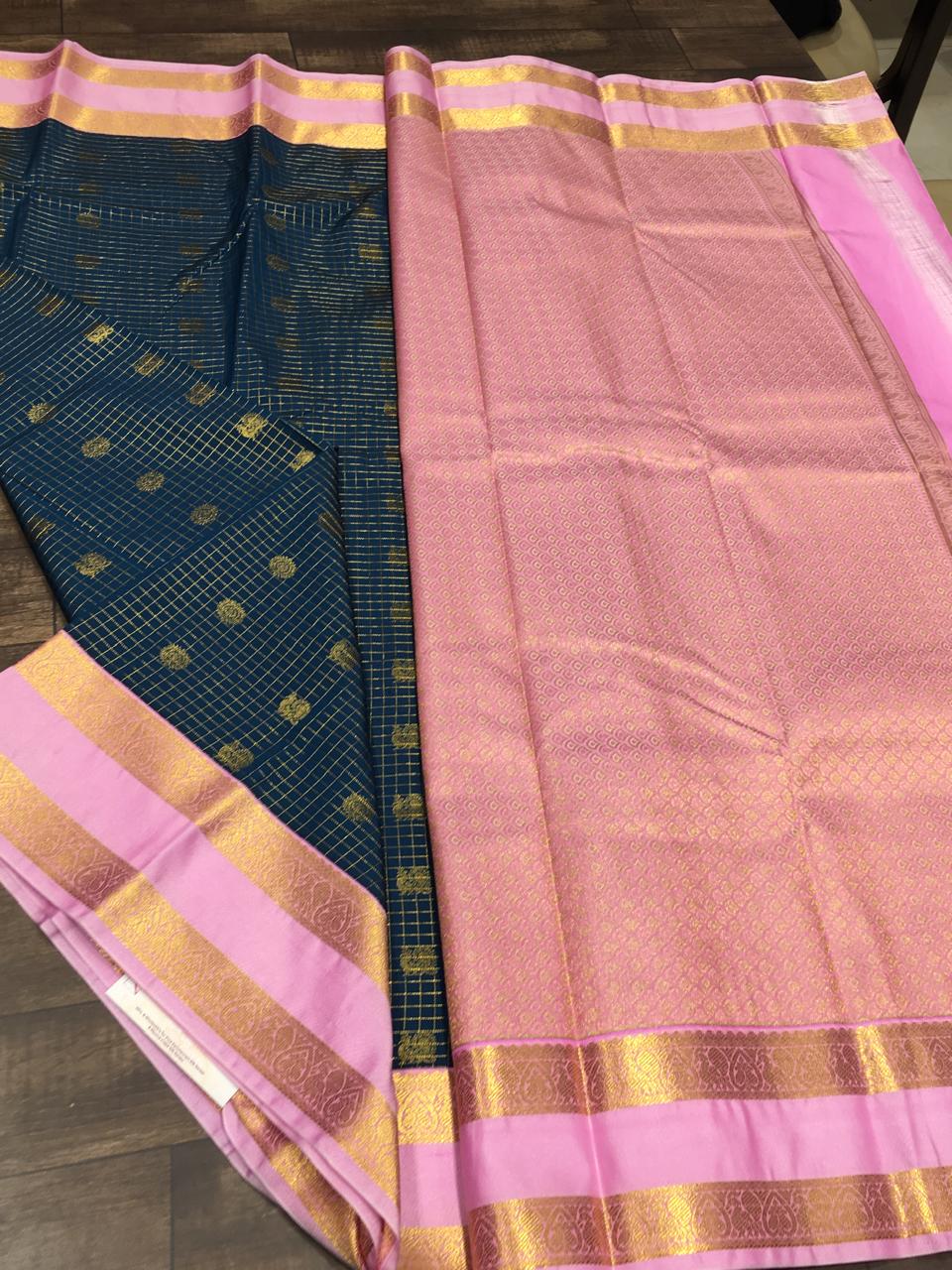 Semi Kanchipuram Silk