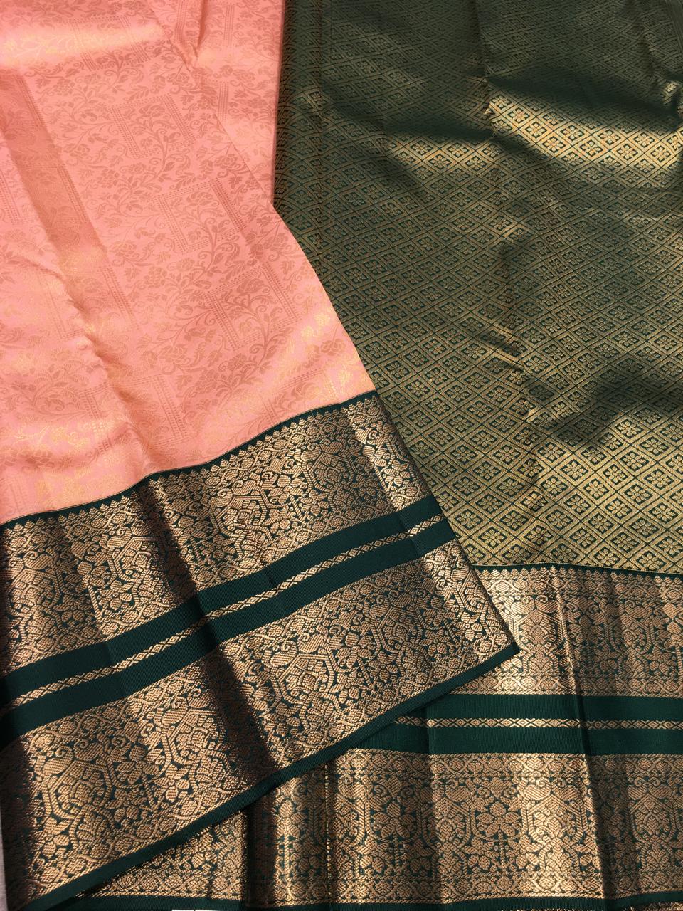 Pure Kanchipuram Broced Silk