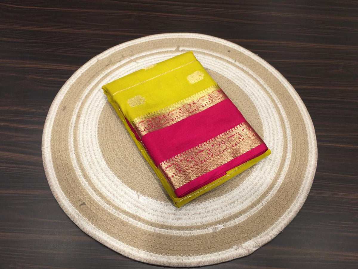 Semi Mysore Crape Silk