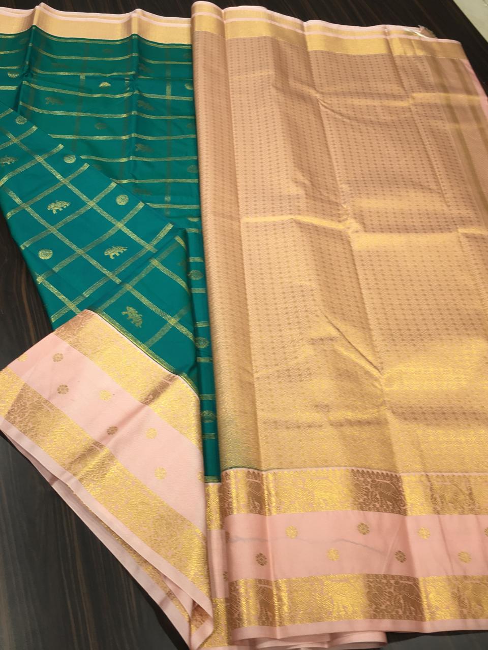 Semi Kanchipuram Silk
