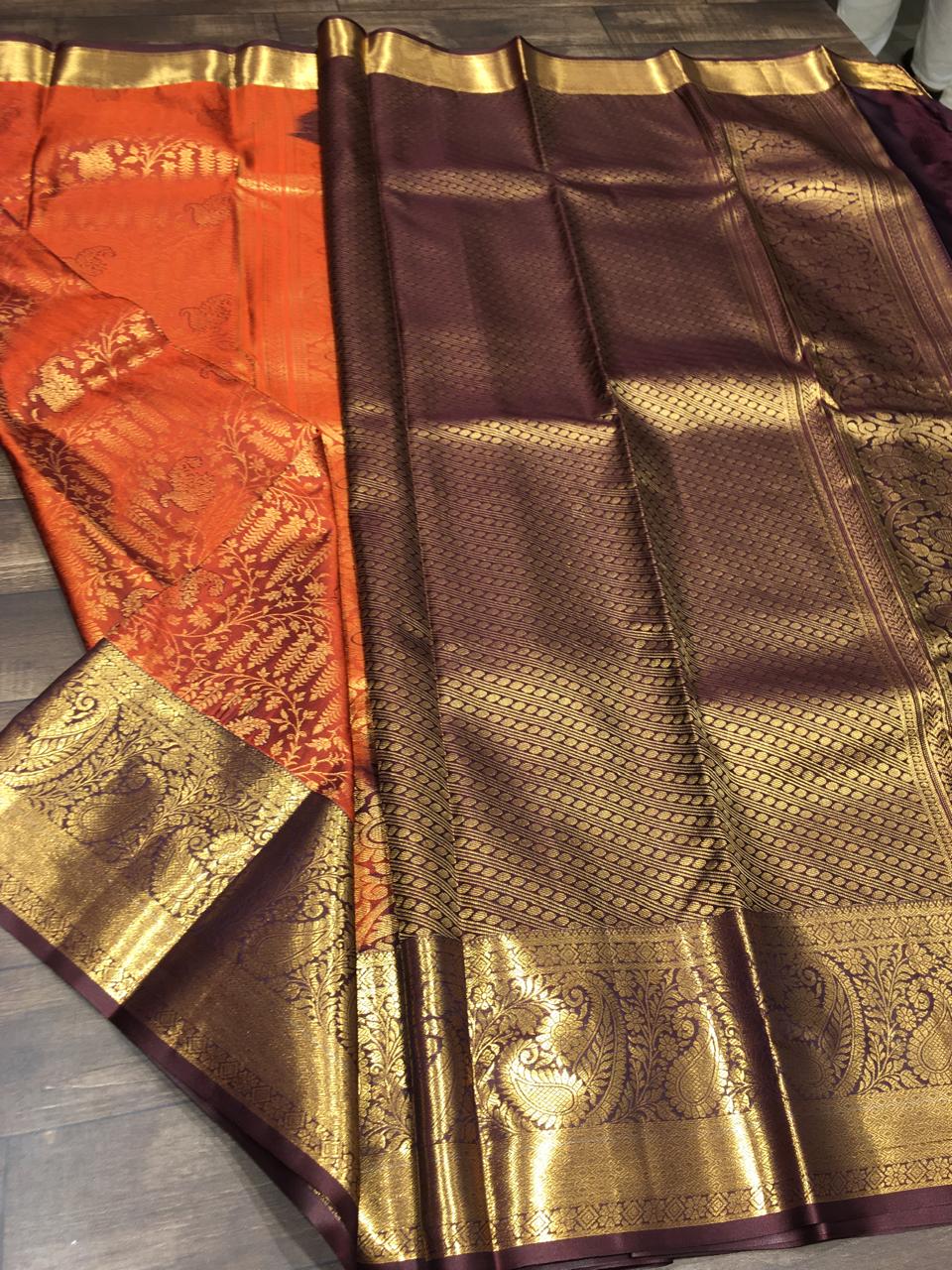 Semi Kanchipuram Silk