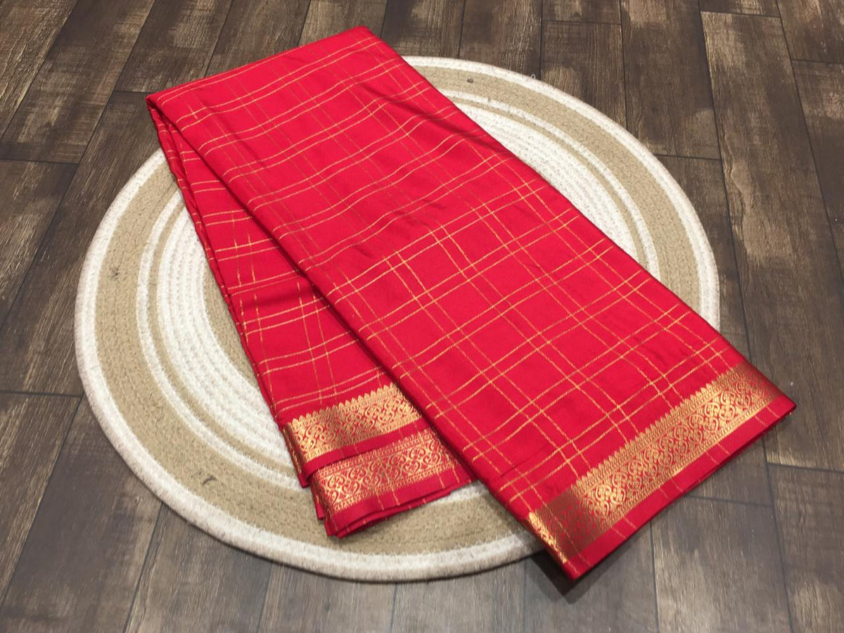 Semi Mysore Crape Silk