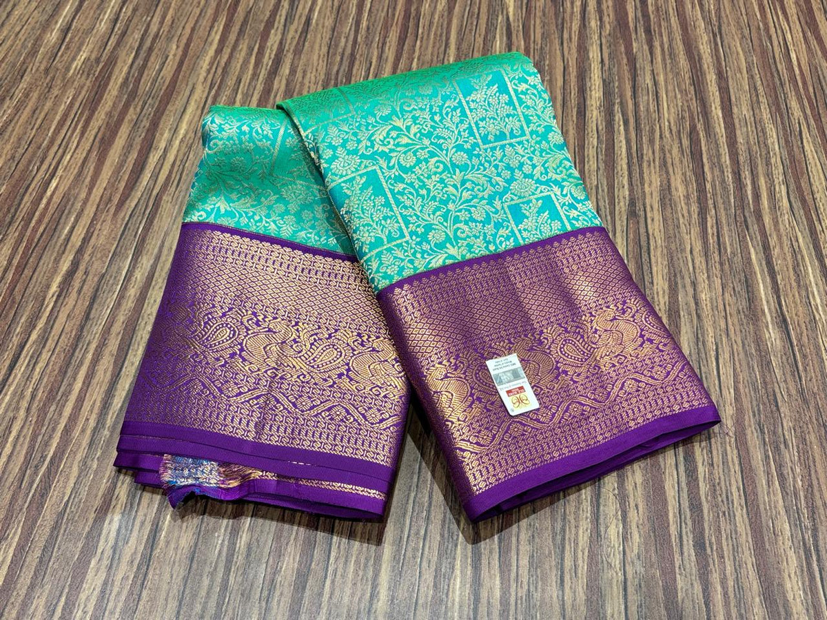 Pure Kanchipuram Broced Silk