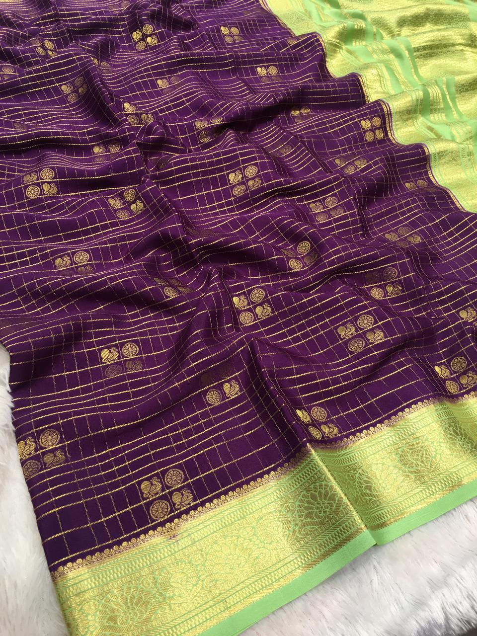 Pure Mysore Silk