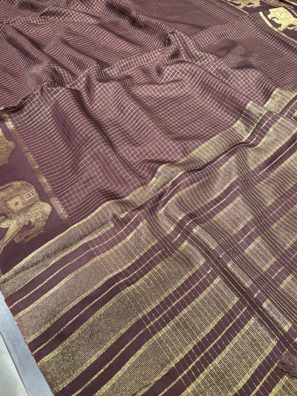 Soft Crape Saree