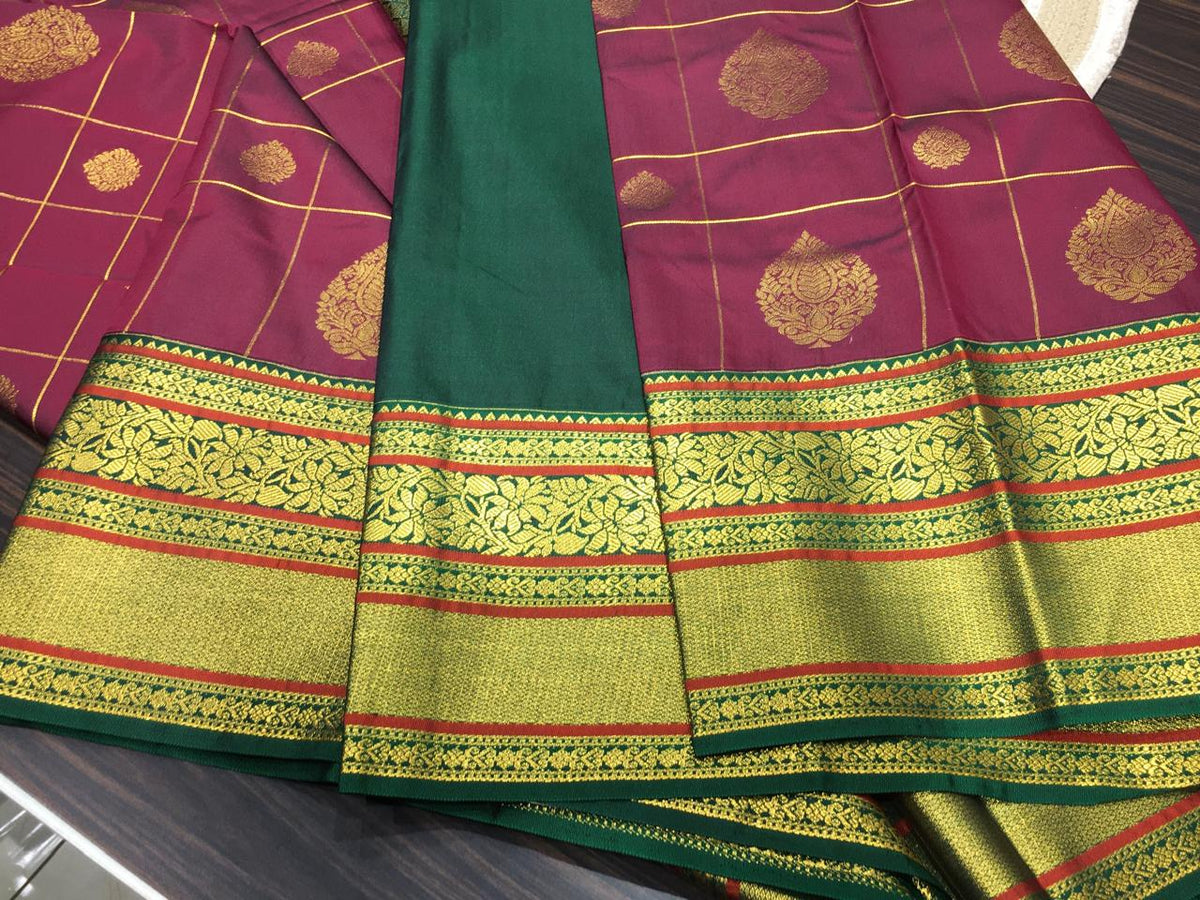 Semi Kanchipuram Silk