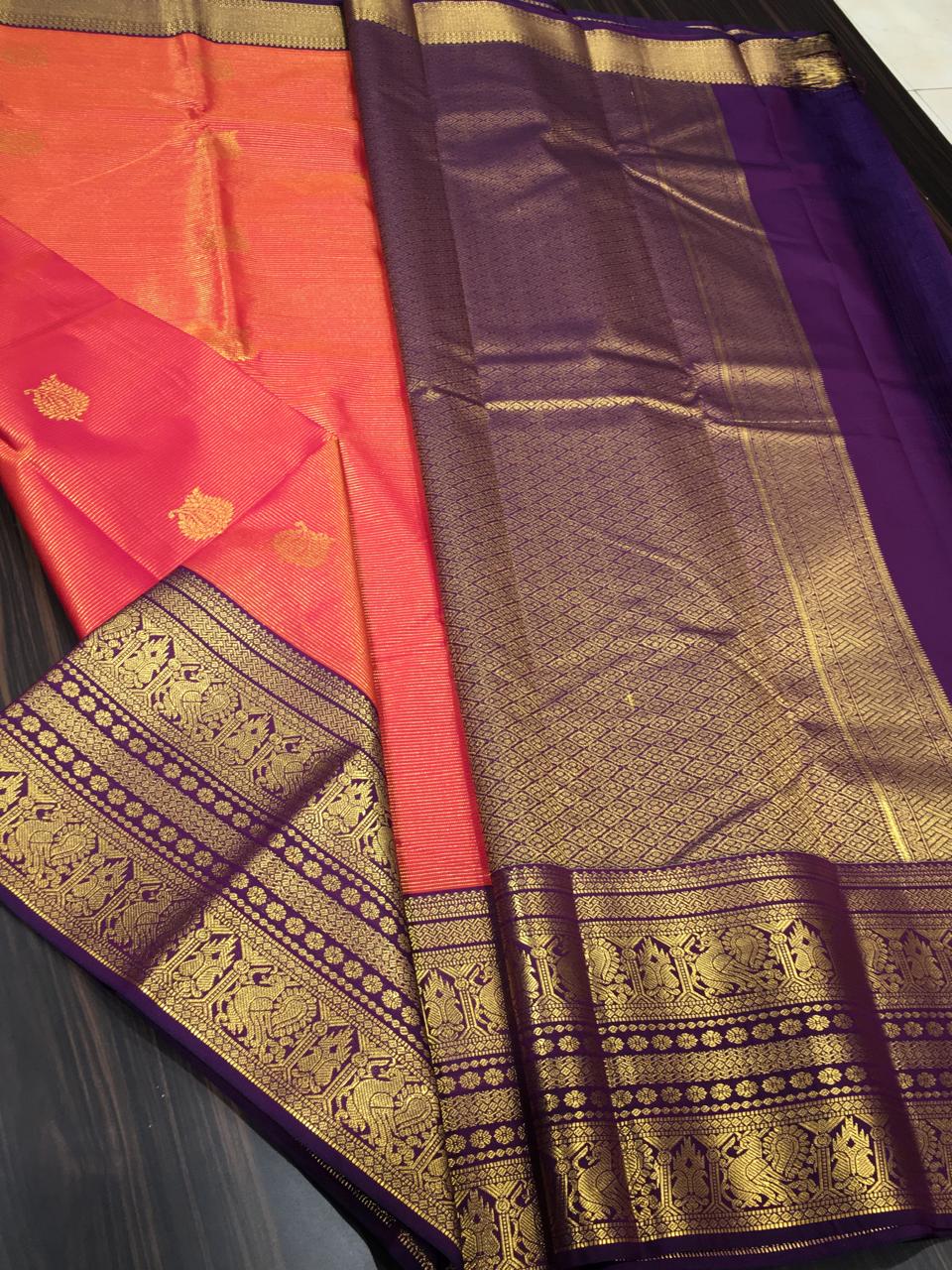 Semi Kanchipuram Silk
