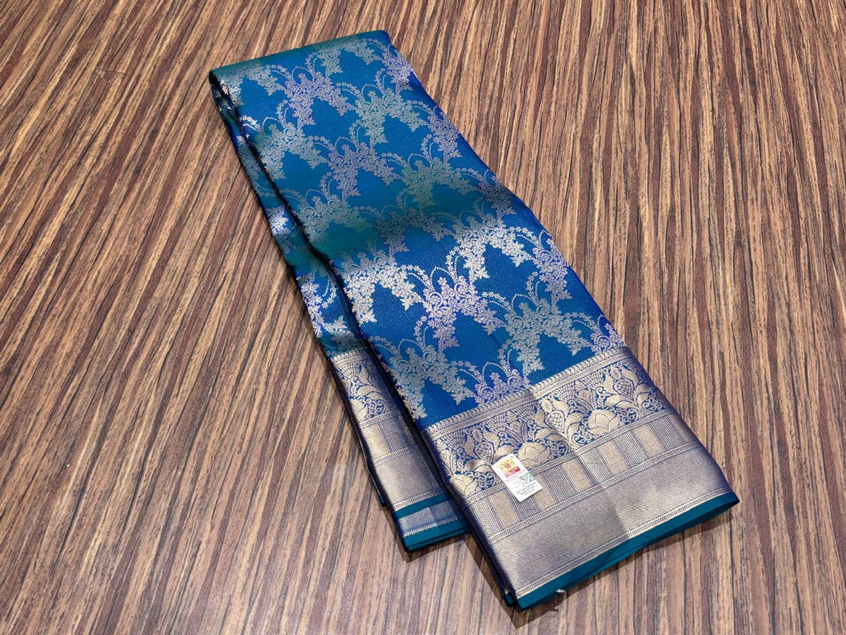 Pure Kanchipuram Broced Silk