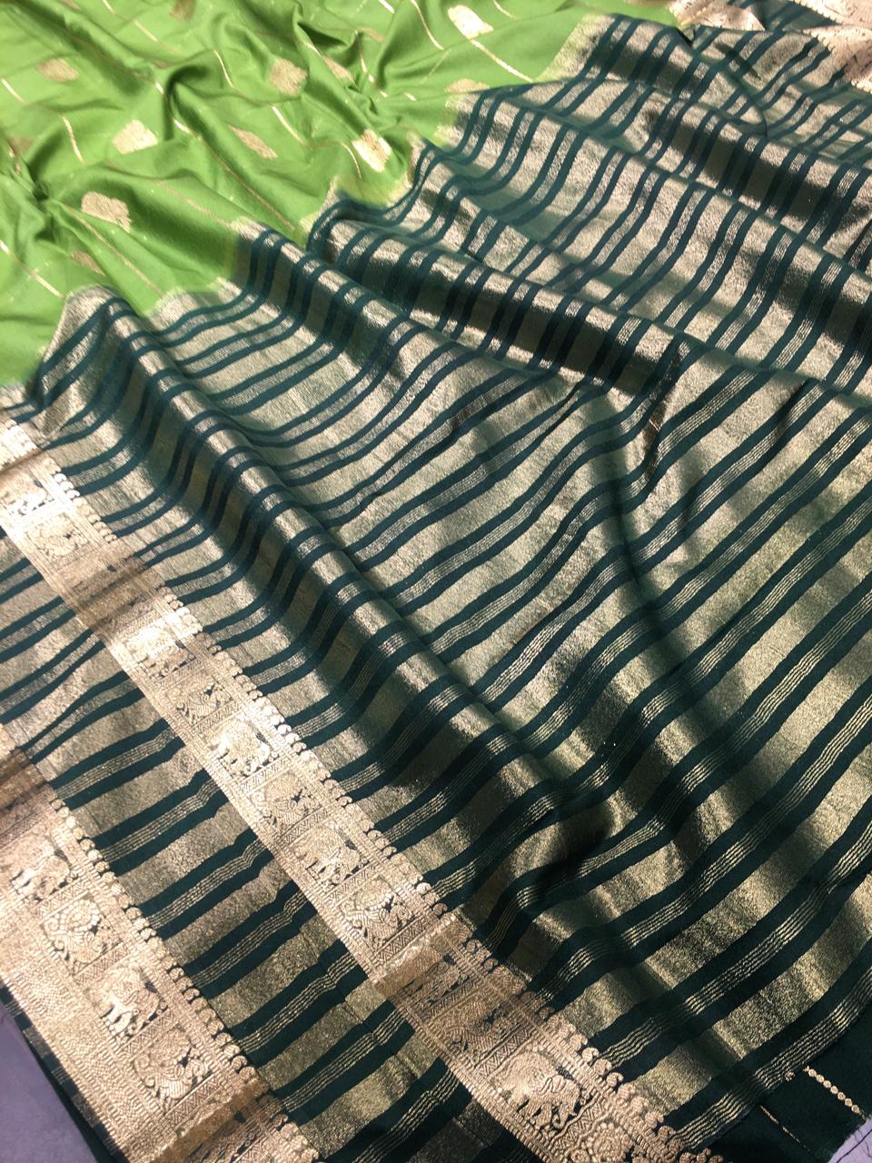 Semi Mysore Crape Silk