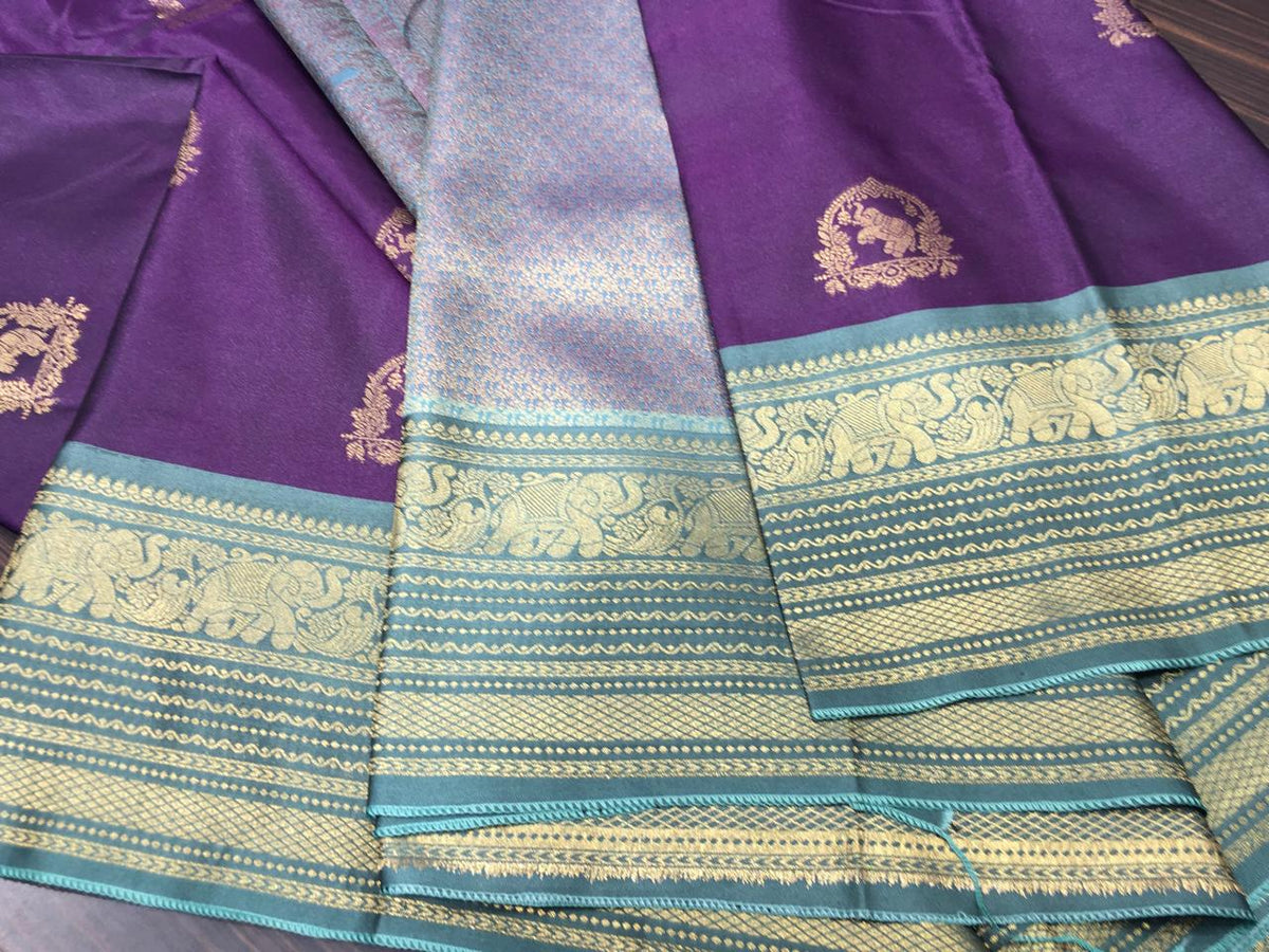 Semi Kanchipuram Silk