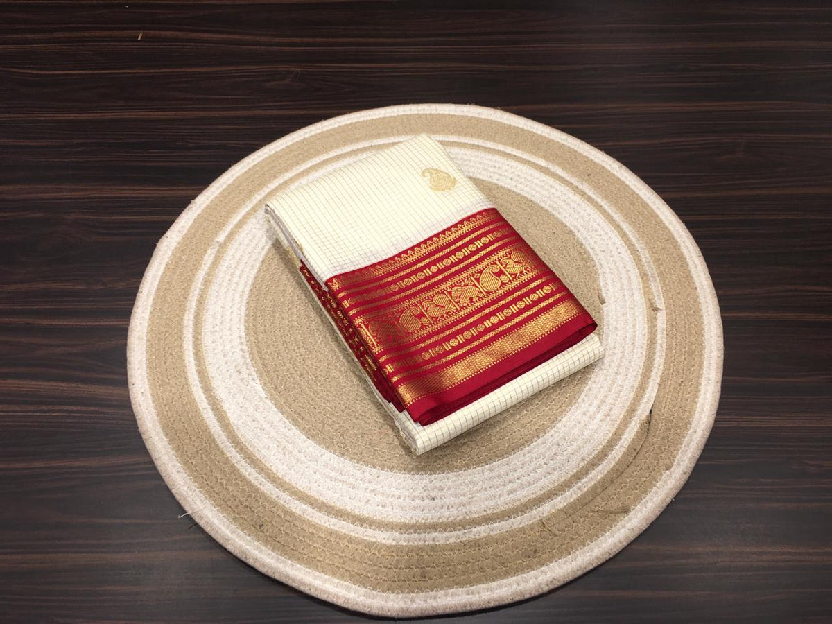 Semi Kanchipuram Silk