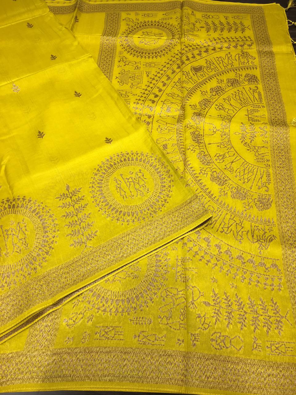 Soft Tussar Saree