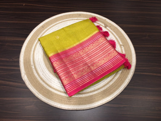 Moonga Crape Saree