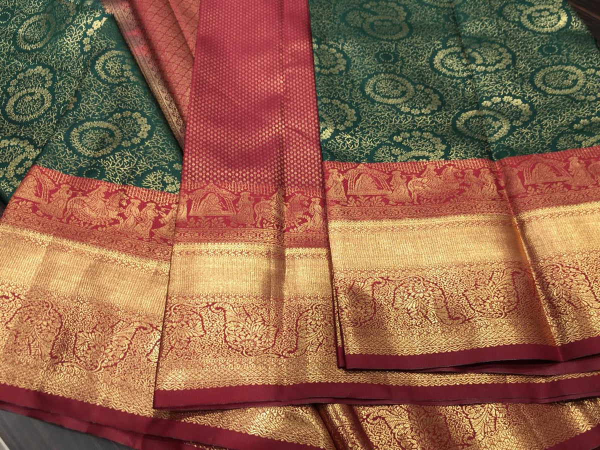 Semi Kanchipuram Silk