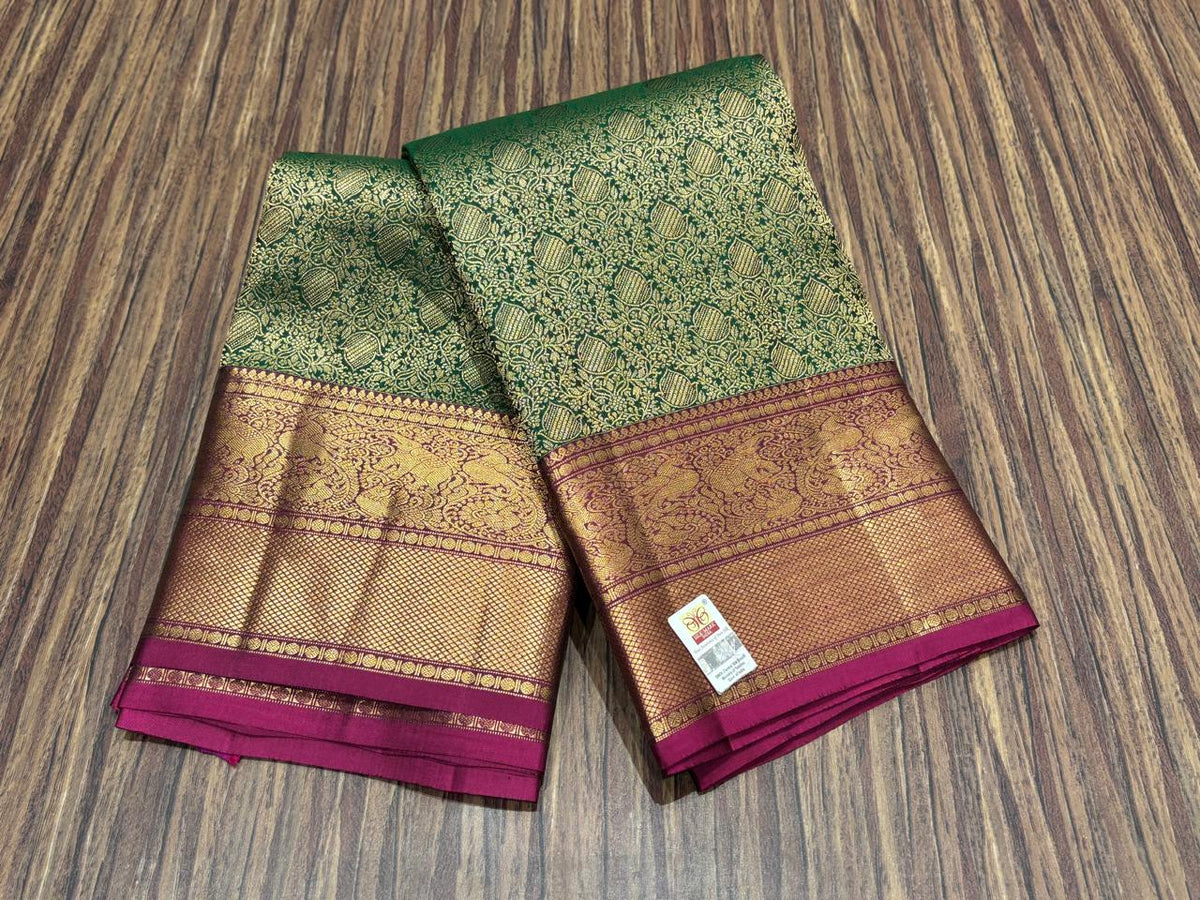 Pure Kanchipuram Broced Silk