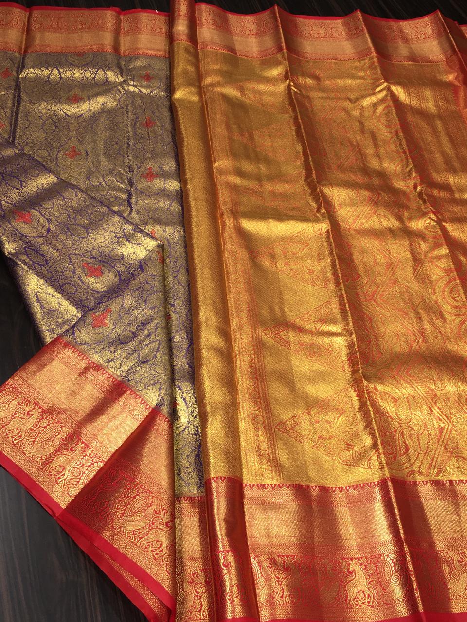 Semi Kanchipuram Tissue