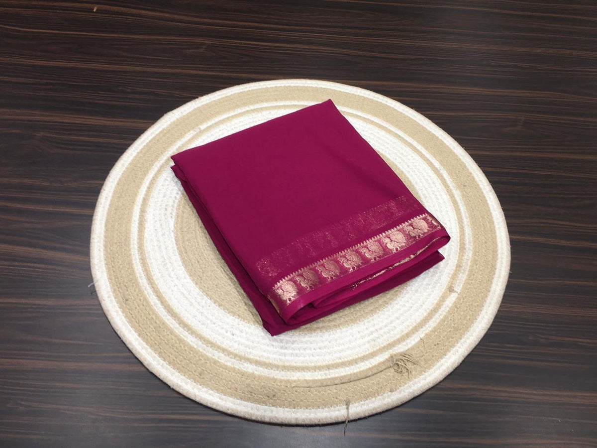 Semi Mysore Crape