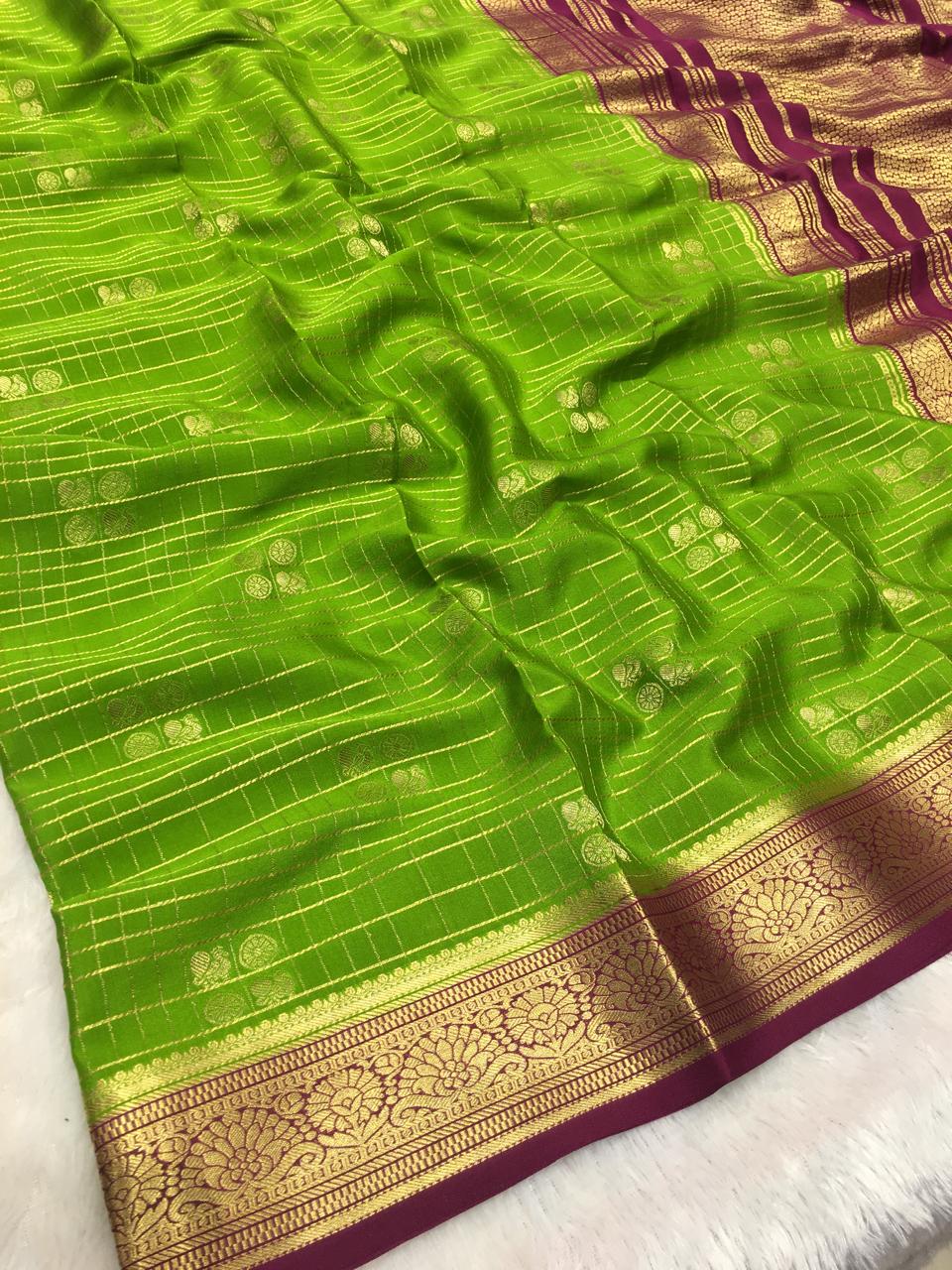 Pure Mysore Silk