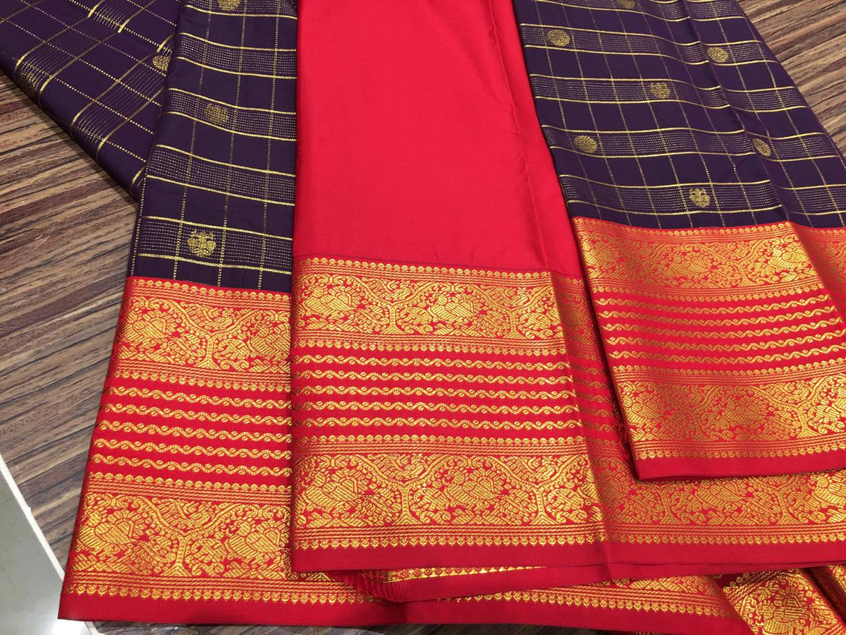 Semi Kanchipuram Silk