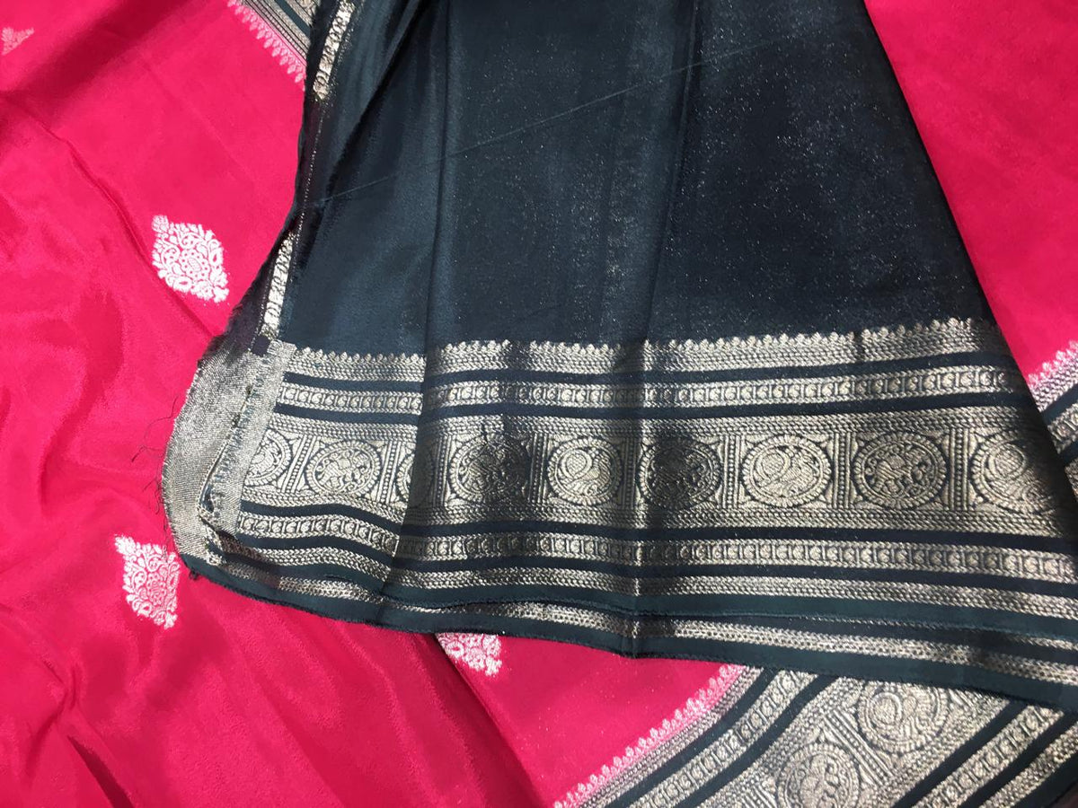 Moonga Crape Saree