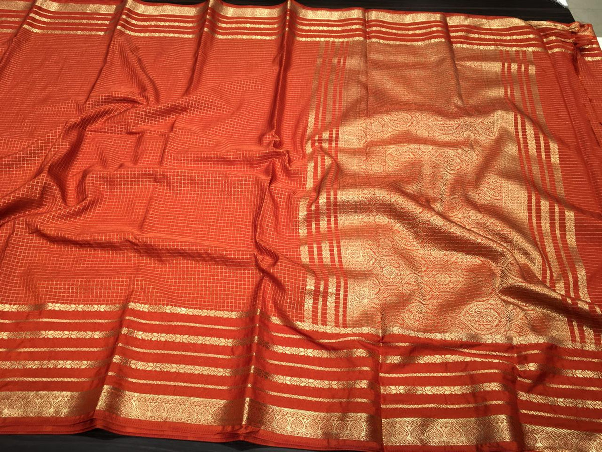Semi Mysore Crape