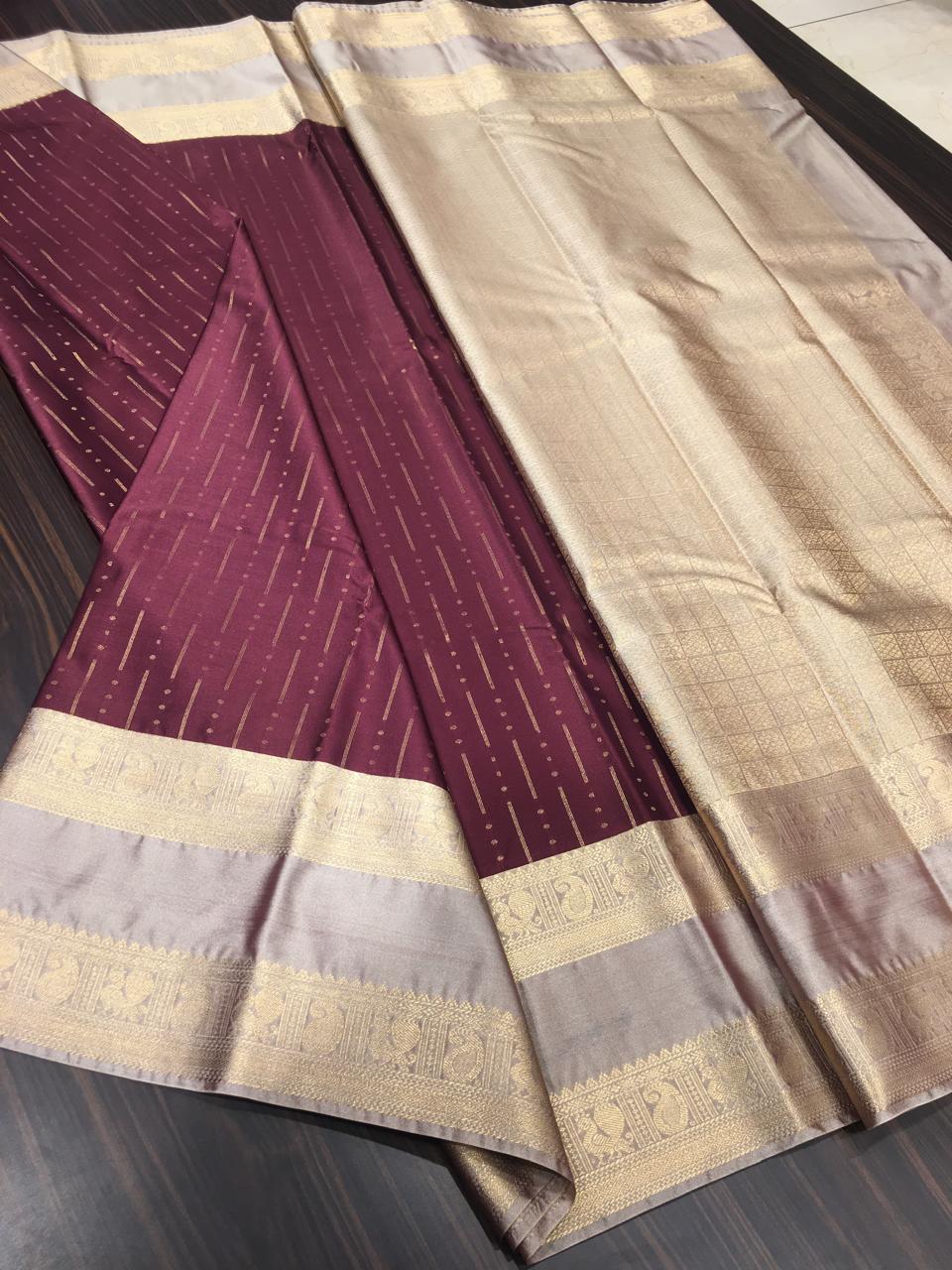Semi Kanchipuram Silk