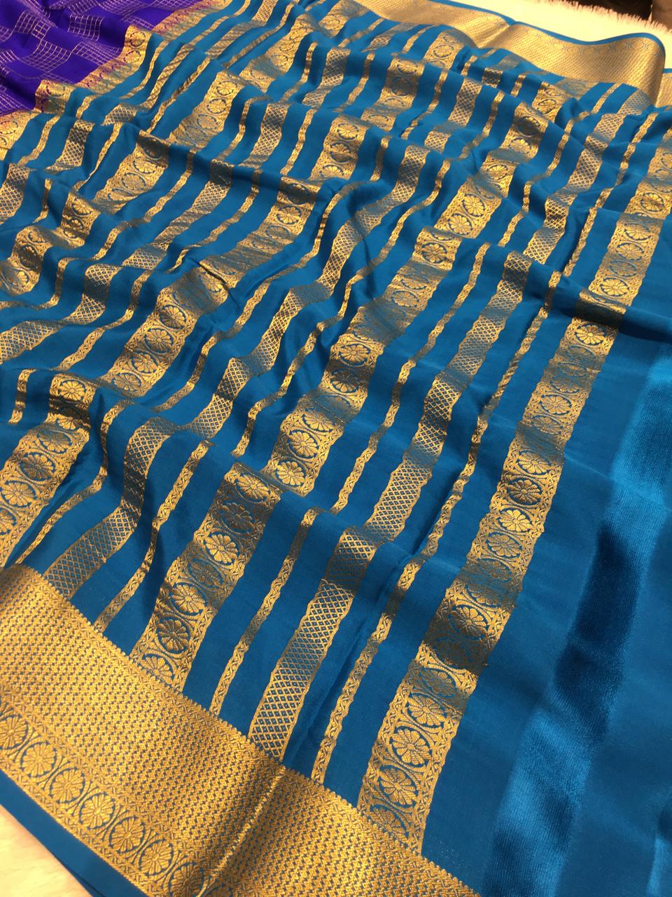 Pure Mysore Silk