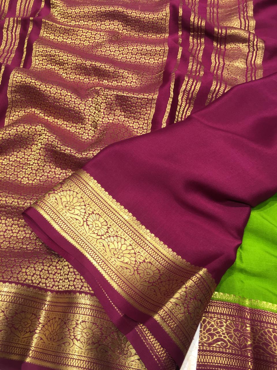 Pure Mysore Silk